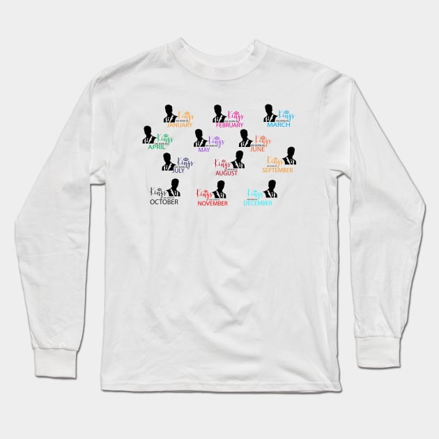 Wallpaper Long Sleeve T-Shirt by Creative Has